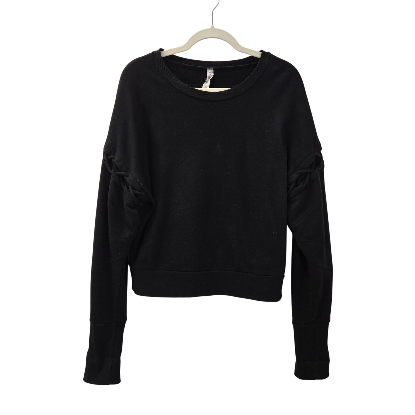 ALO Yoga Braided Accent Crewneck Sweatshirt Size Medium