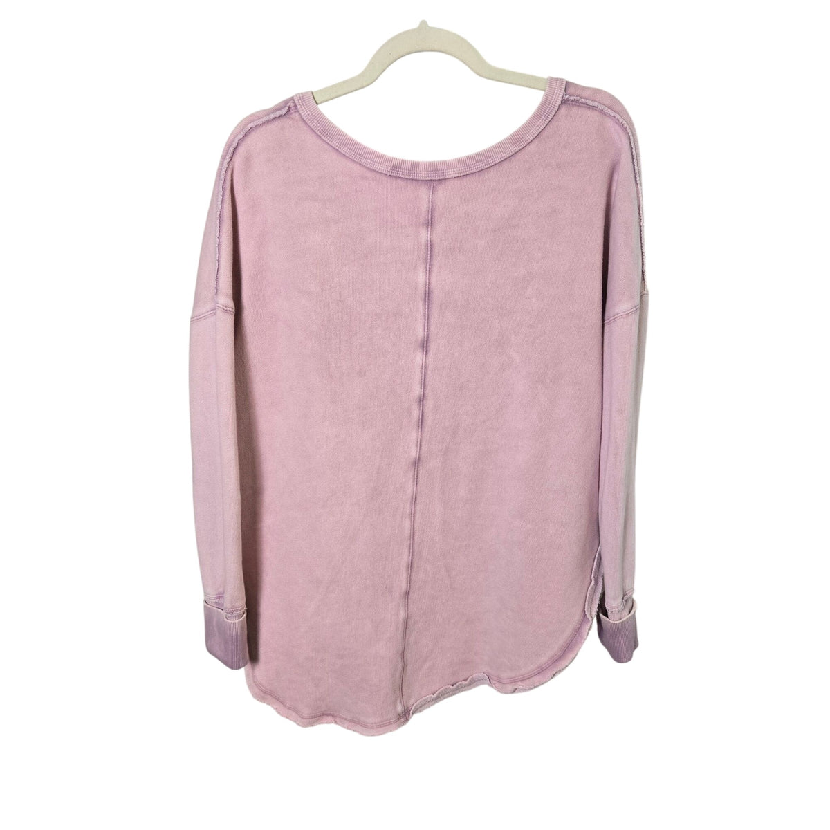 Free People Take One Pullover V-neck Oversized Sweatshirt Size Medium