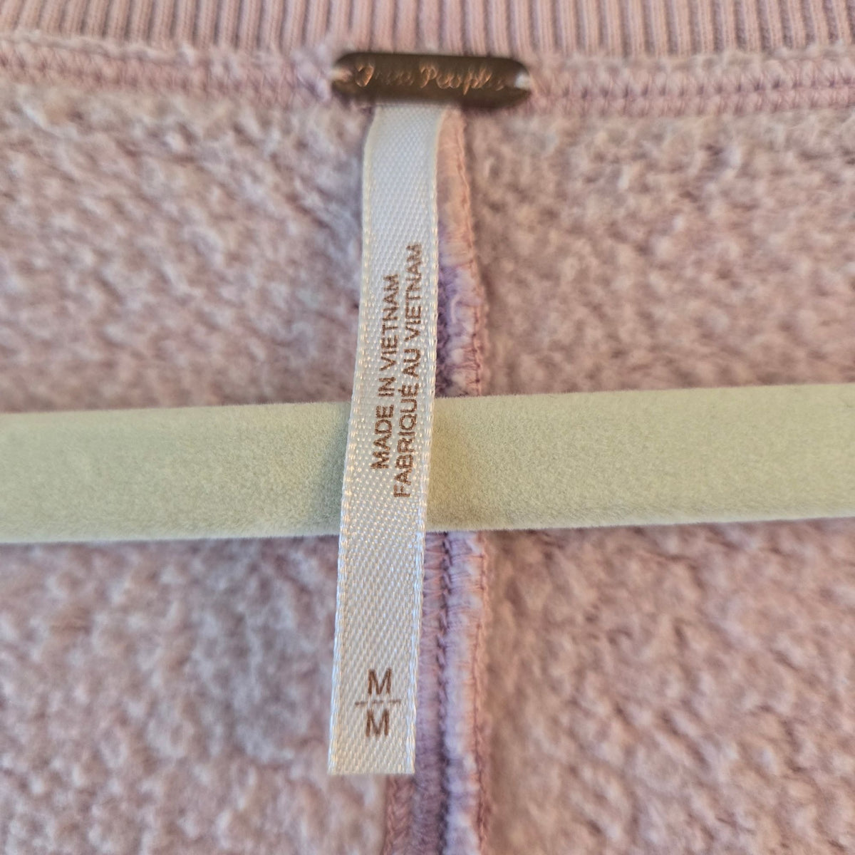 Free People Take One Pullover V-neck Oversized Sweatshirt Size Medium
