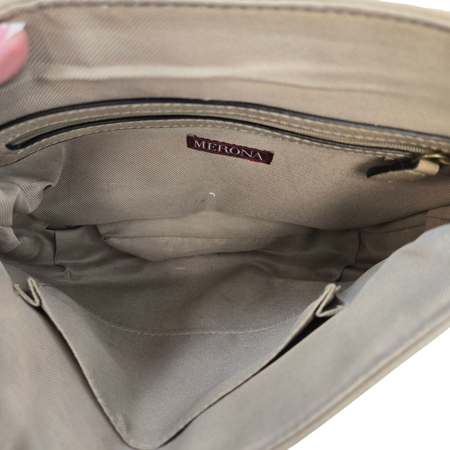Merona Vegan Leather Saddle Crossbody Bag