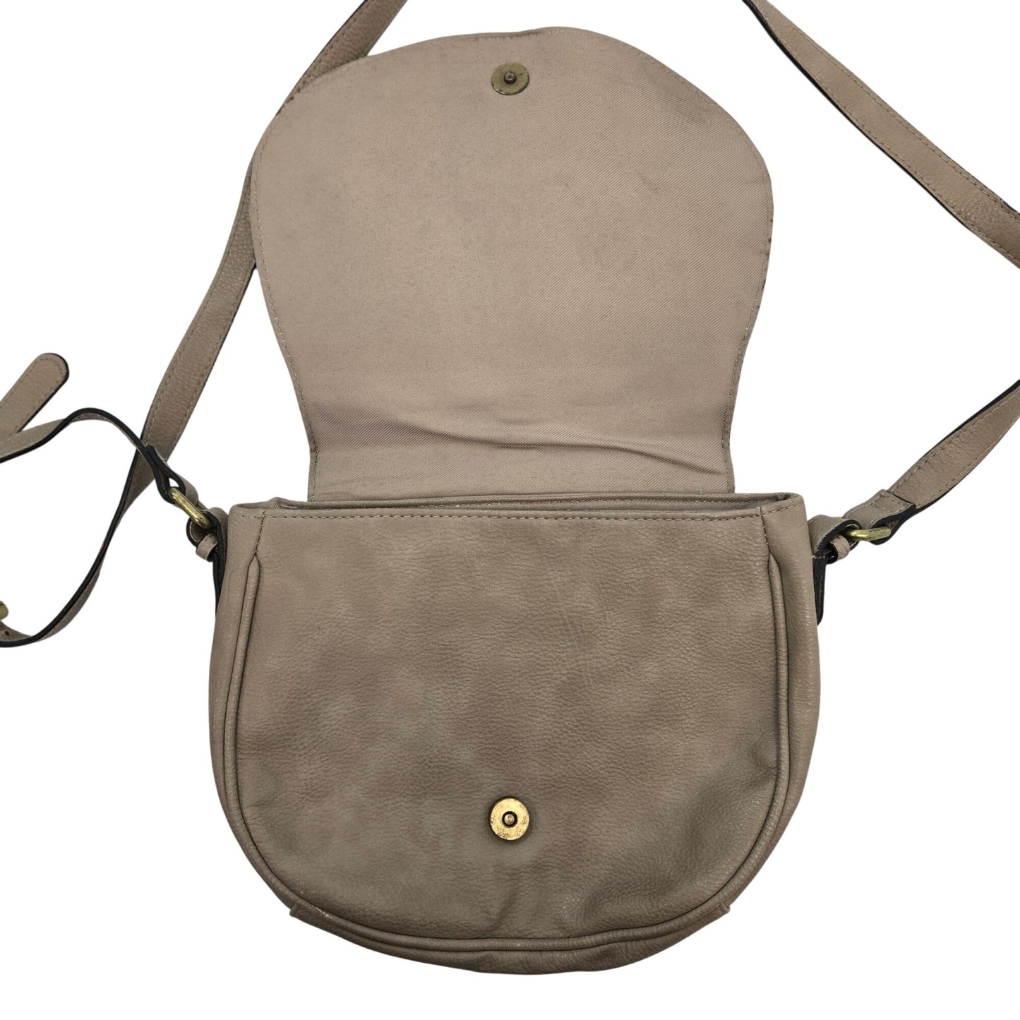 Merona Vegan Leather Saddle Crossbody Bag