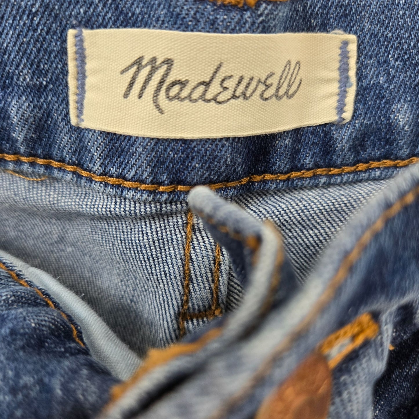 Madewell The Perfect Vintage Crop Jean Size 27