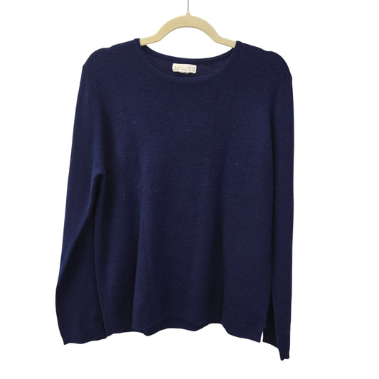 Tweeds 100% Merino Wool Crewneck Sweater Size Large (est)