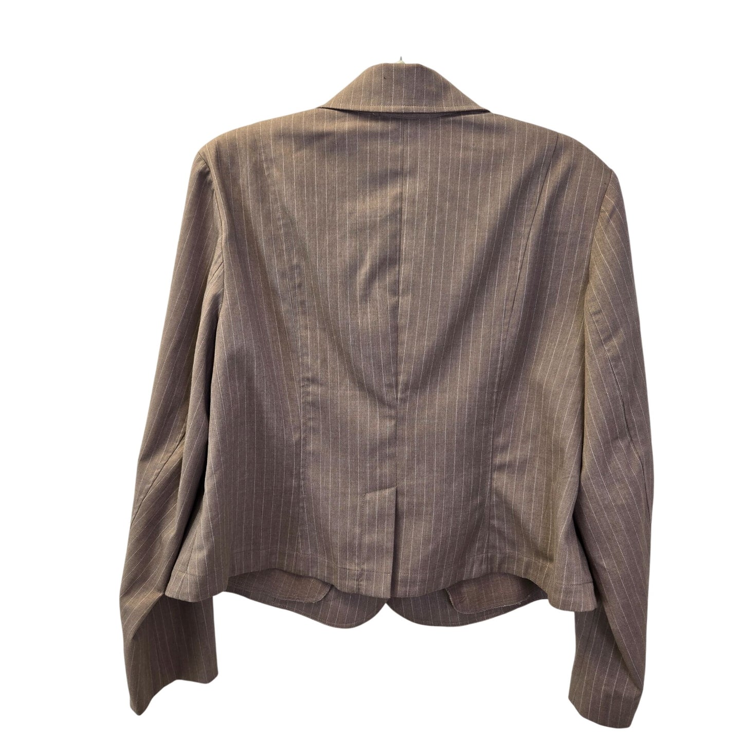 Lane Bryant Three Button Pinstripe Blazer Jacket Size 14