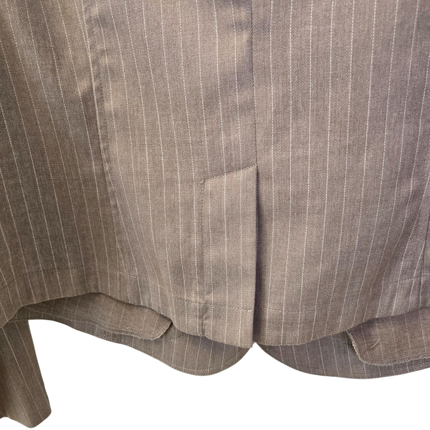 Lane Bryant Three Button Pinstripe Blazer Jacket Size 14