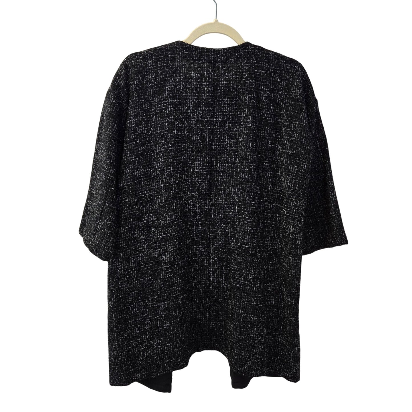 Eileen Fisher Wool Blend Open Jacket Blazer Size Small
