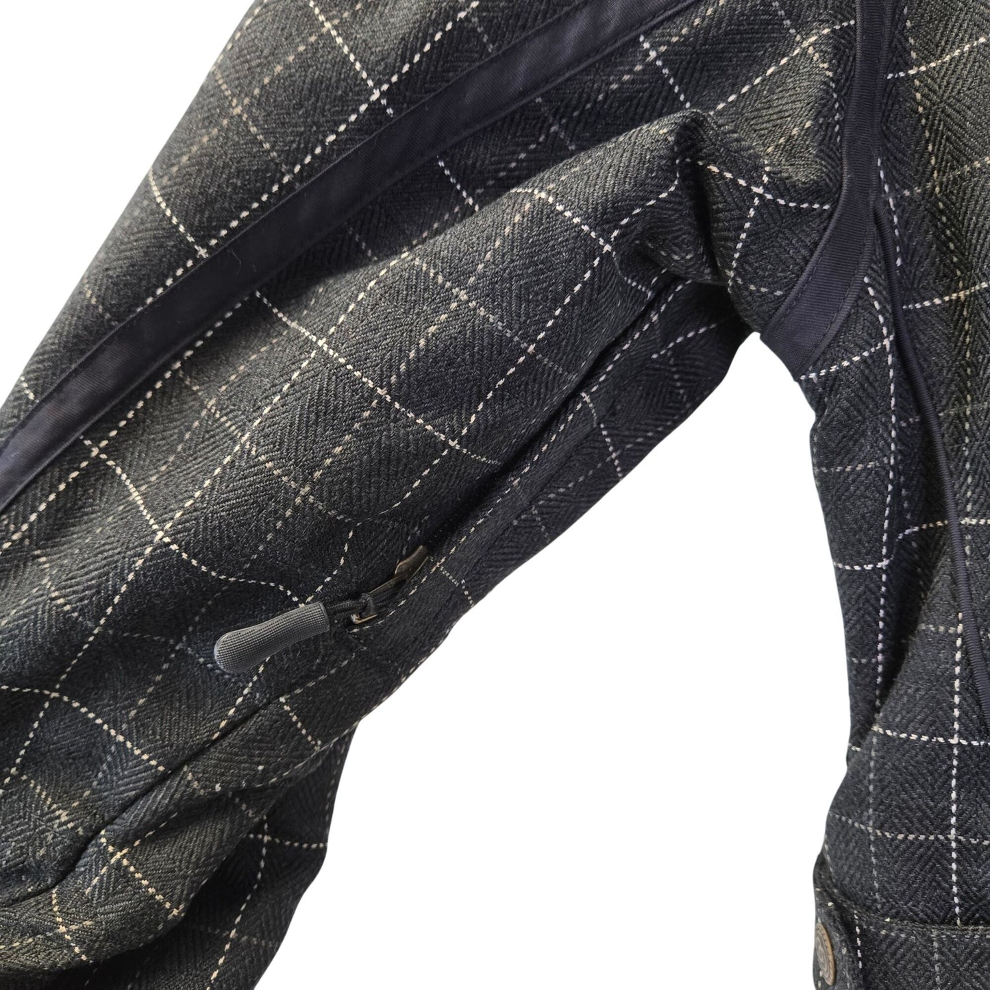 Obermeyer Dolly Insulated Plaid Waterproof Breathable Hooded Jacket Size 10