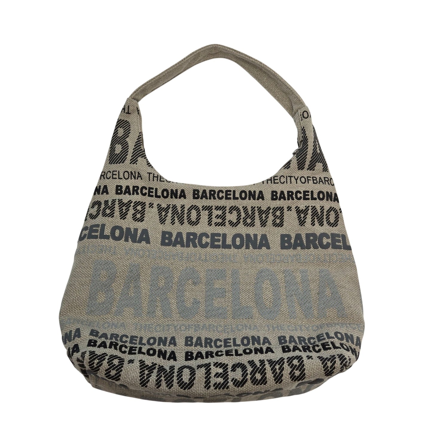 Robin Ruth Canvas Barcelona Hobo Shoulder Bag