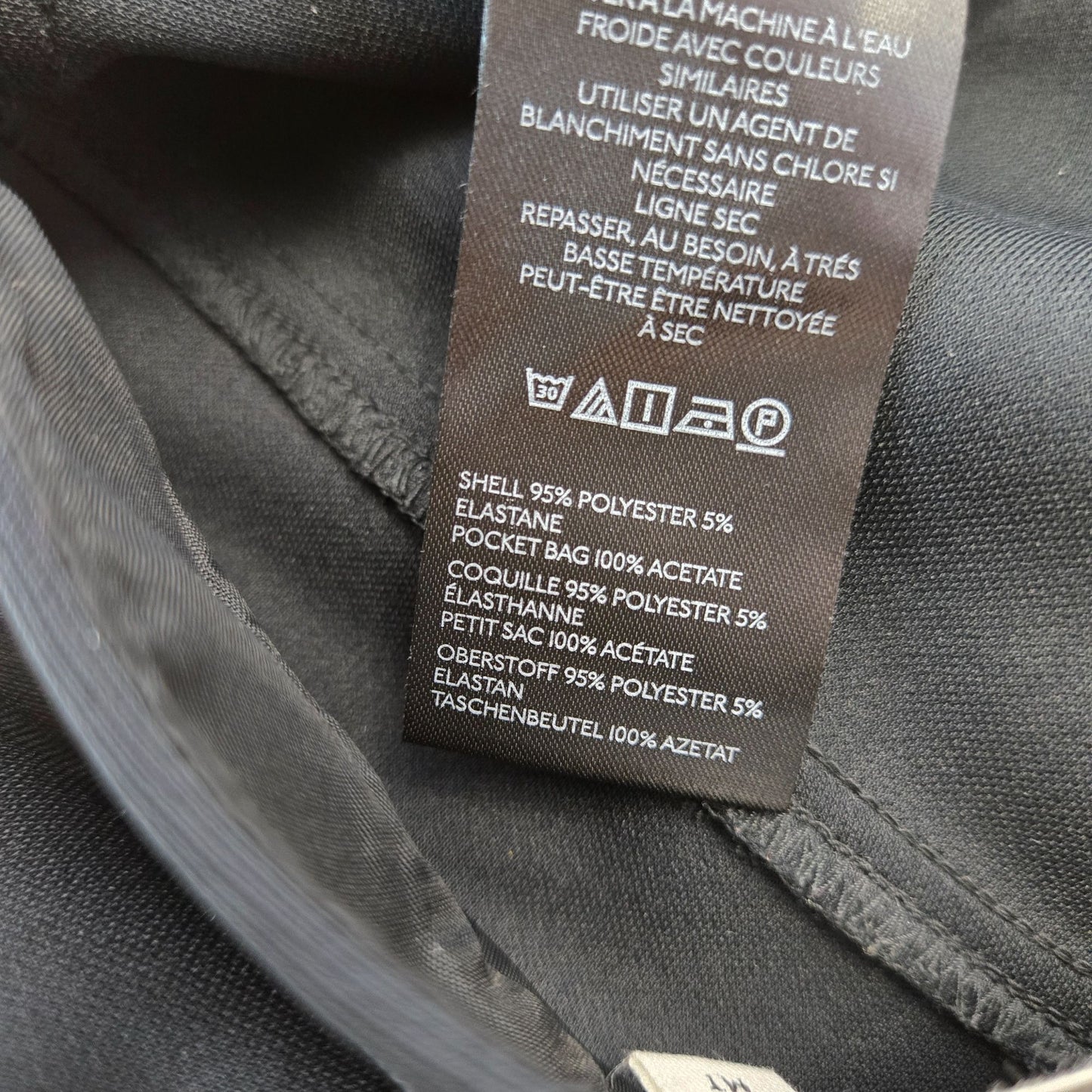 By Anthropologie High Rise Zip Ankle Dress Pants Size Medium Tall