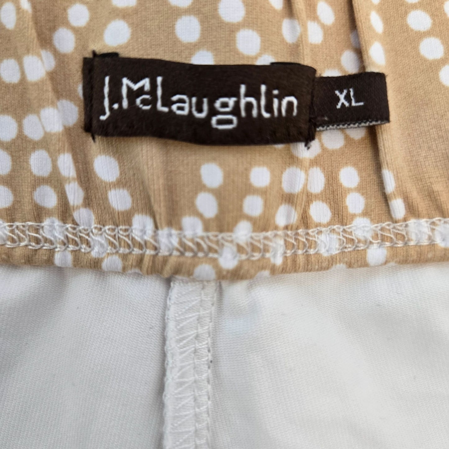 J. McLaughlin Graphic Print Activewear Skorts Size XL