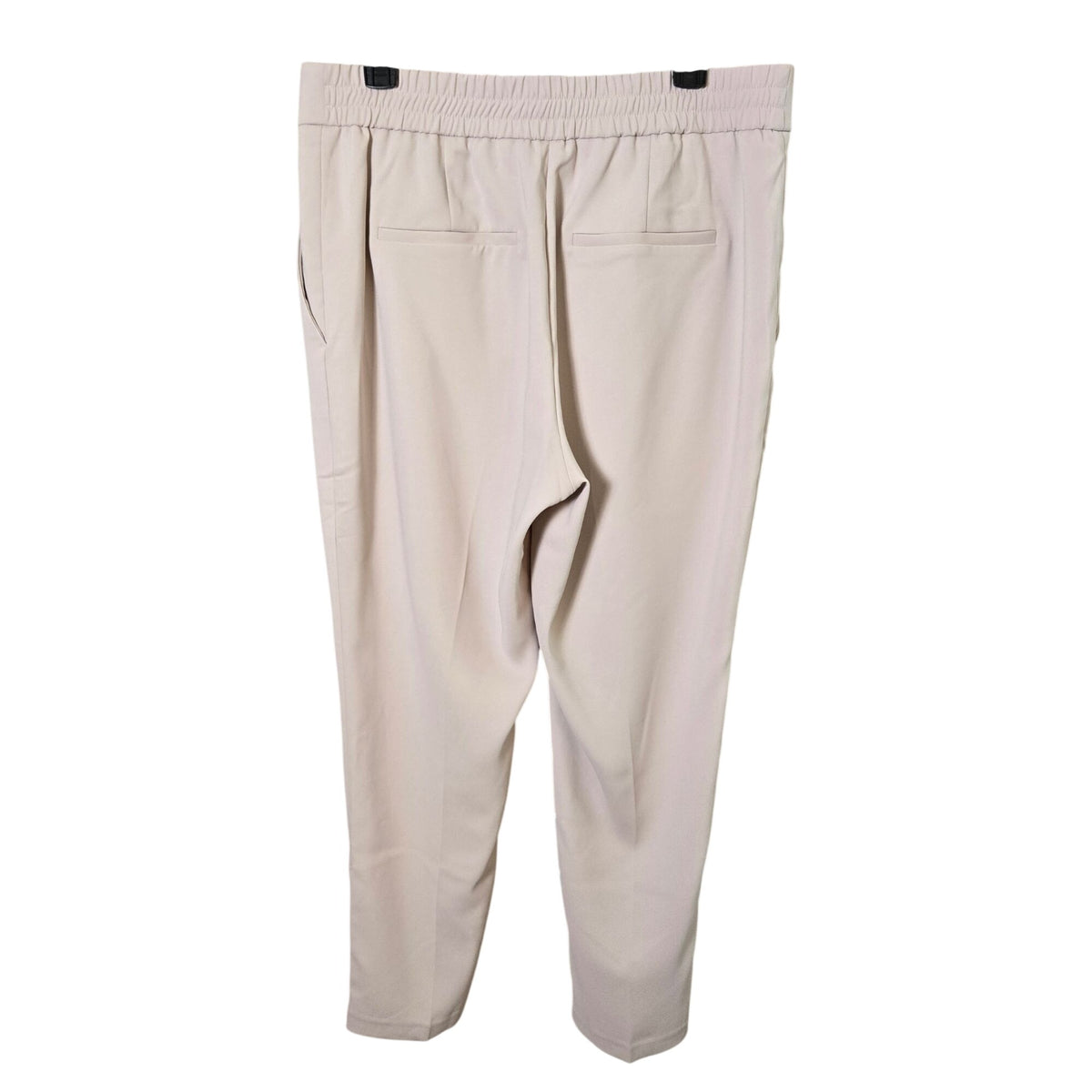 NWT Quince Stretch Crepe Ankle Pants in Sand Size 14