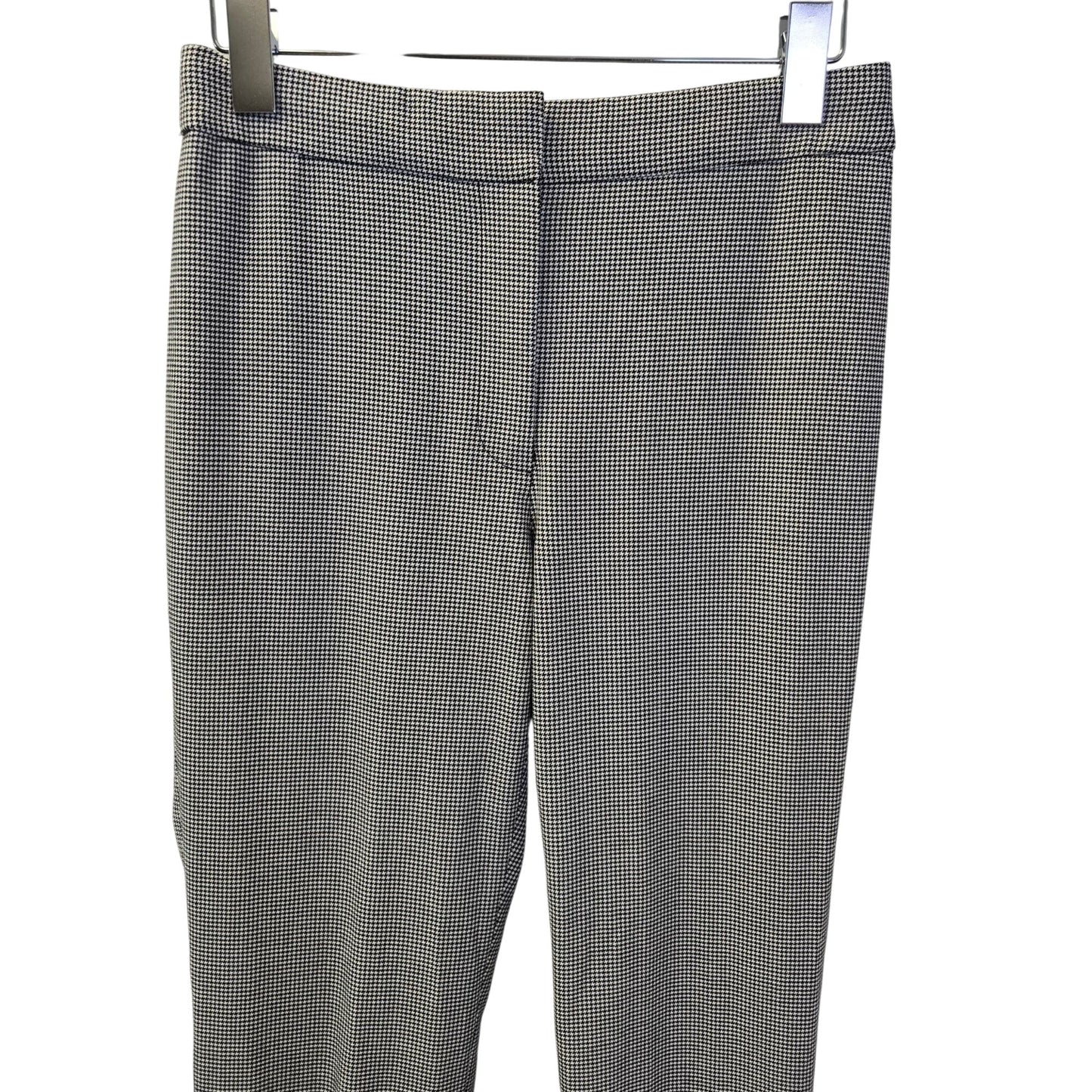 Aritzia Babaton Atelier Numero Houndstooth Split Hem Trouser Pants Size 4