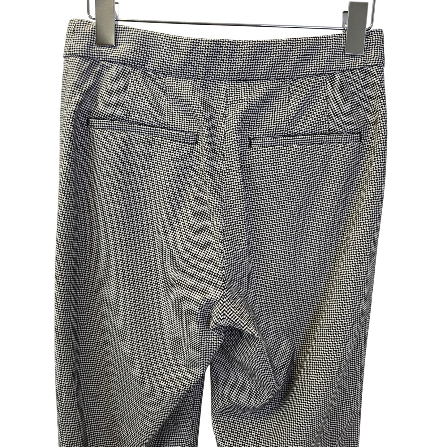 Aritzia Babaton Atelier Numero Houndstooth Split Hem Trouser Pants Size 4