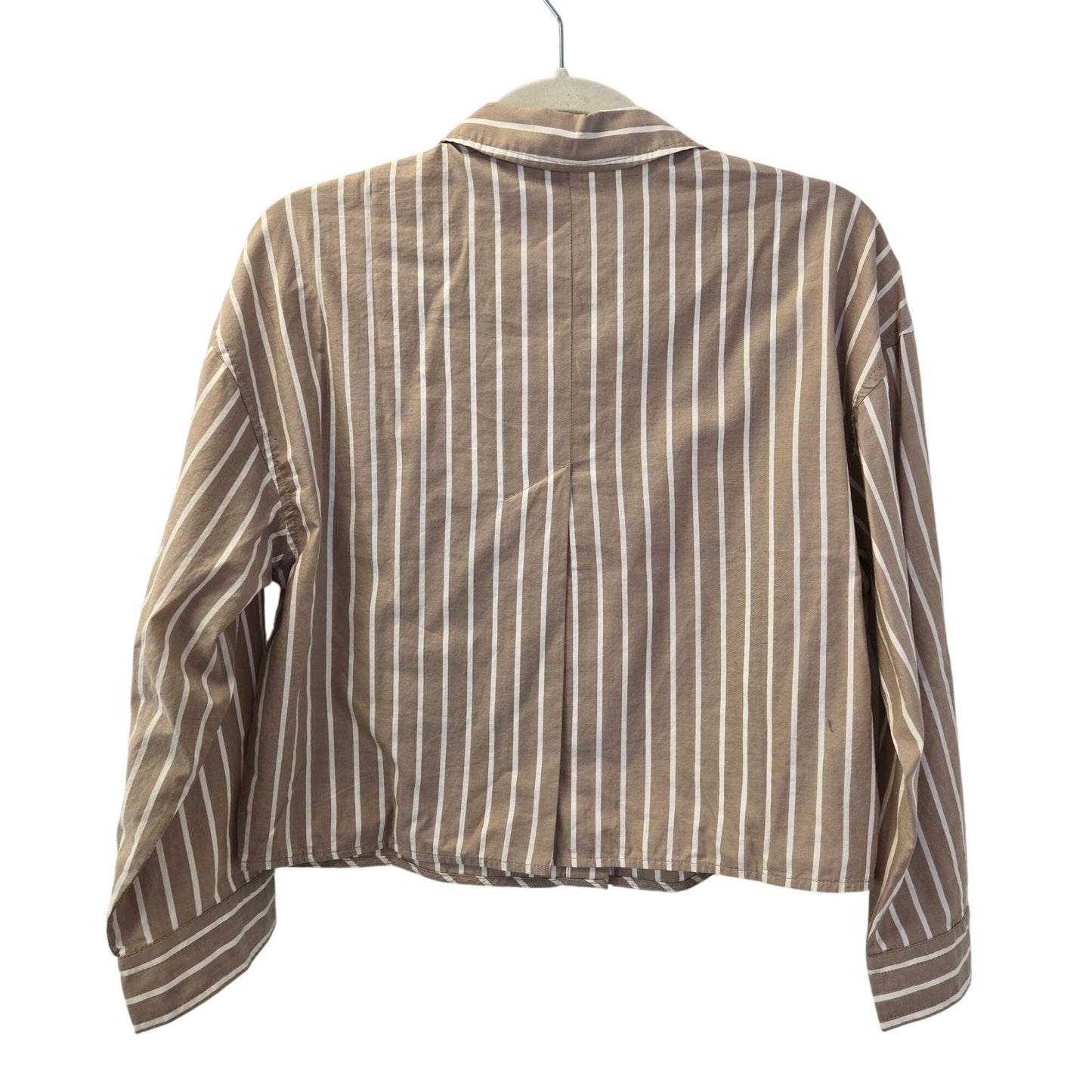 NWT Everlane The Woven Button Down PJ Top Cotton Size Small