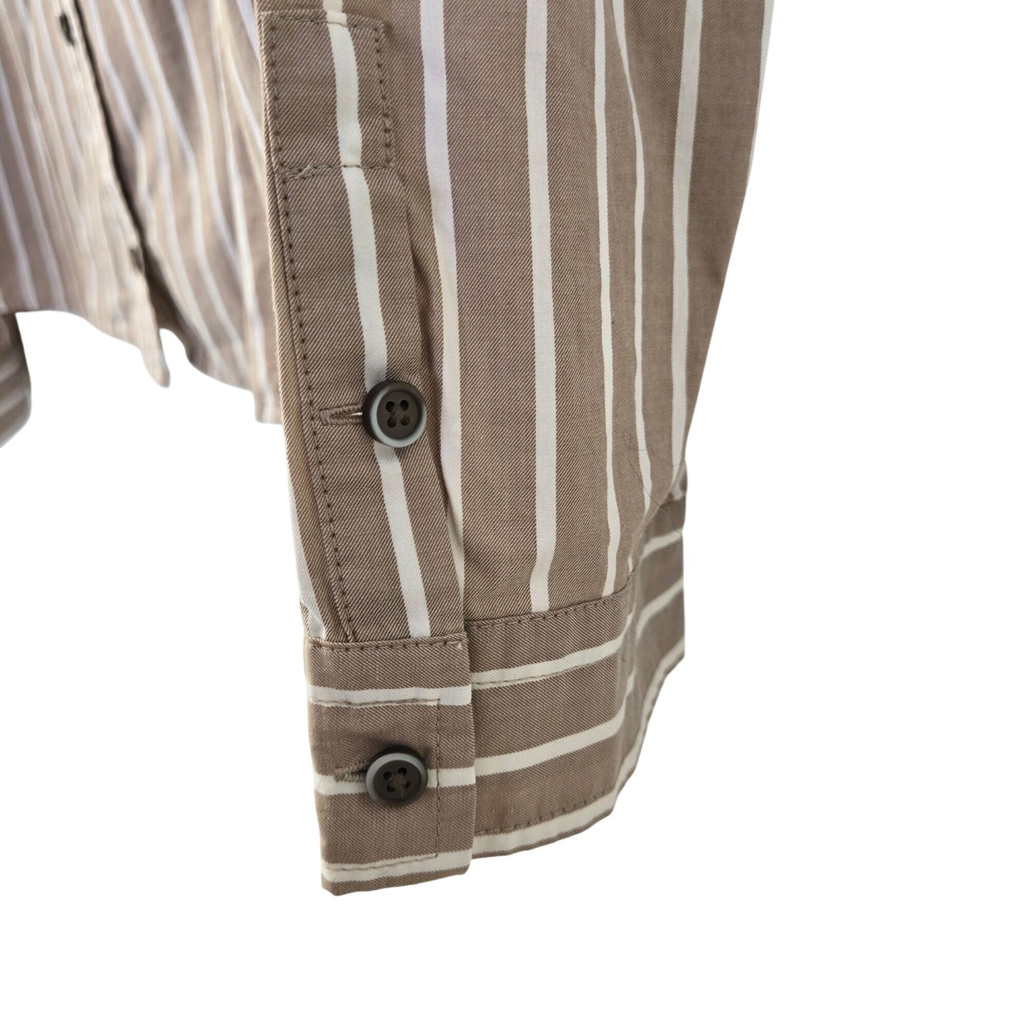 NWT Everlane The Woven Button Down PJ Top Cotton Size Small