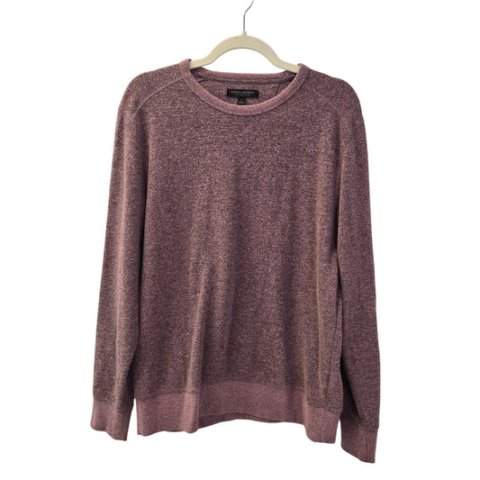 Banana Republic Ultra Soft Waffle Crewneck Sweater Size Large