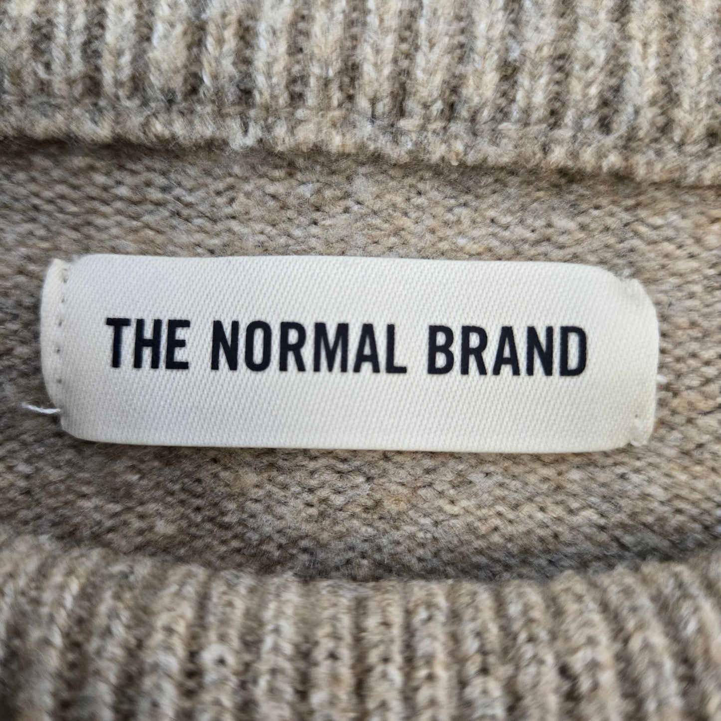 The Normal Brand Craft Stitch Wool Blend Sweater Size XXL (est)