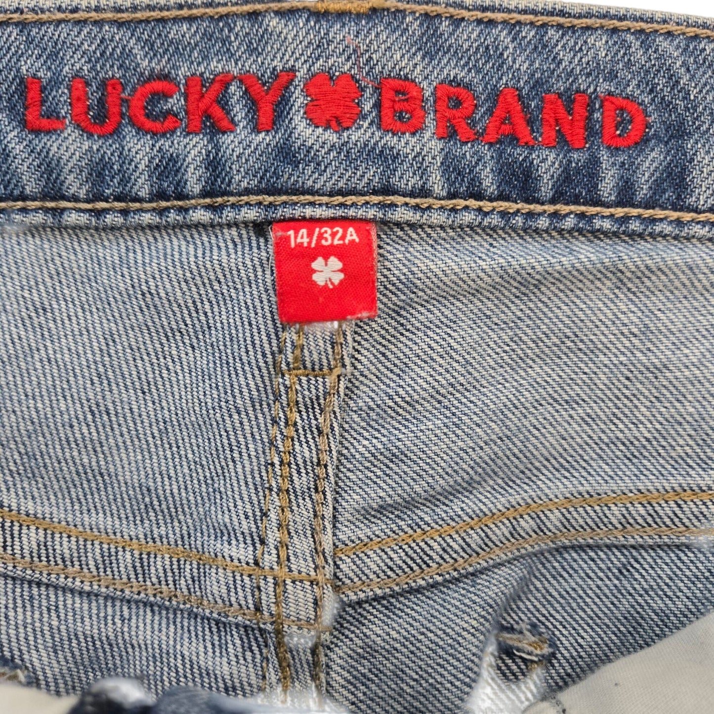 Lucky Brand Zoe High Rise Straight Leg Jeans Size 14