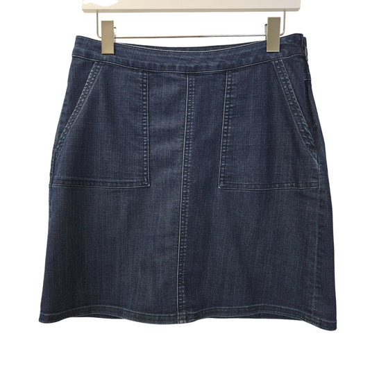 Prana Lightweight Denim Mini Skirt Size 6