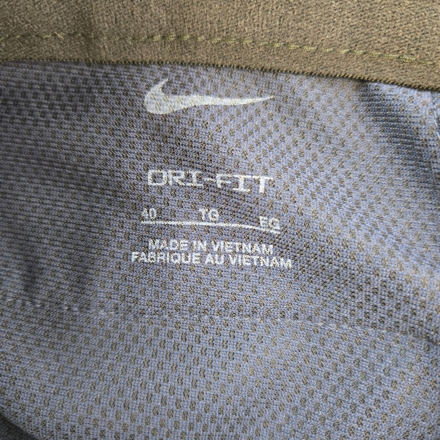 Nike Golf Activewear Shorts Size 40