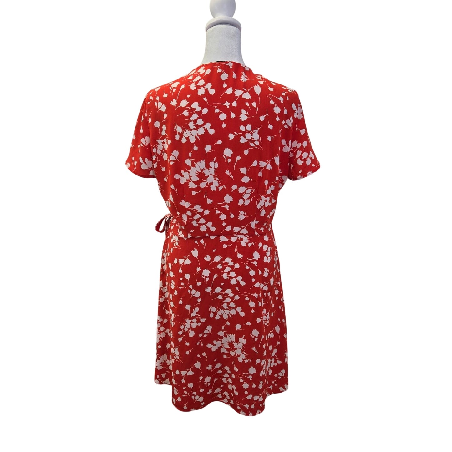 J. Crew Factory Floral Wrap Mini Dress Size 6