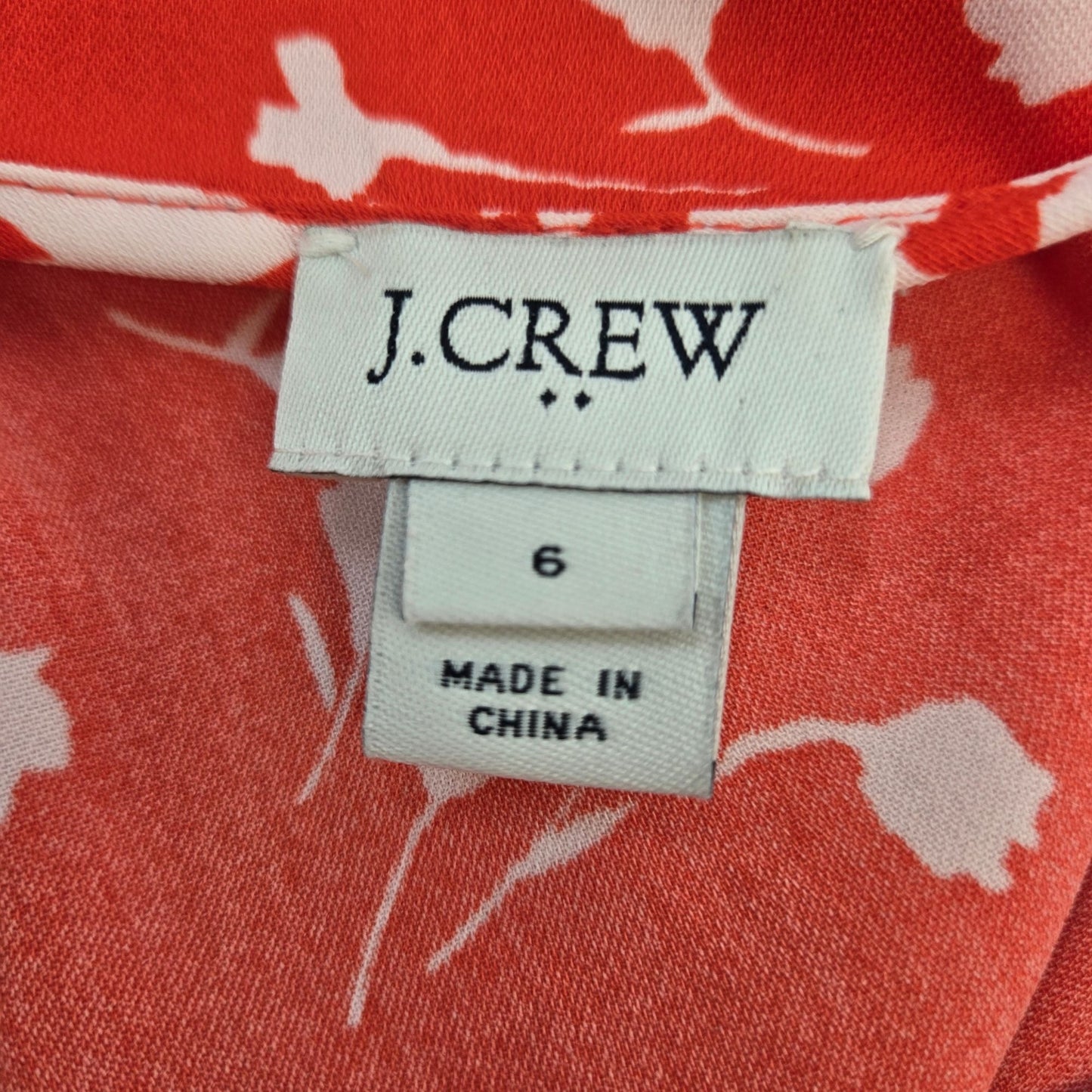 J. Crew Factory Floral Wrap Mini Dress Size 6