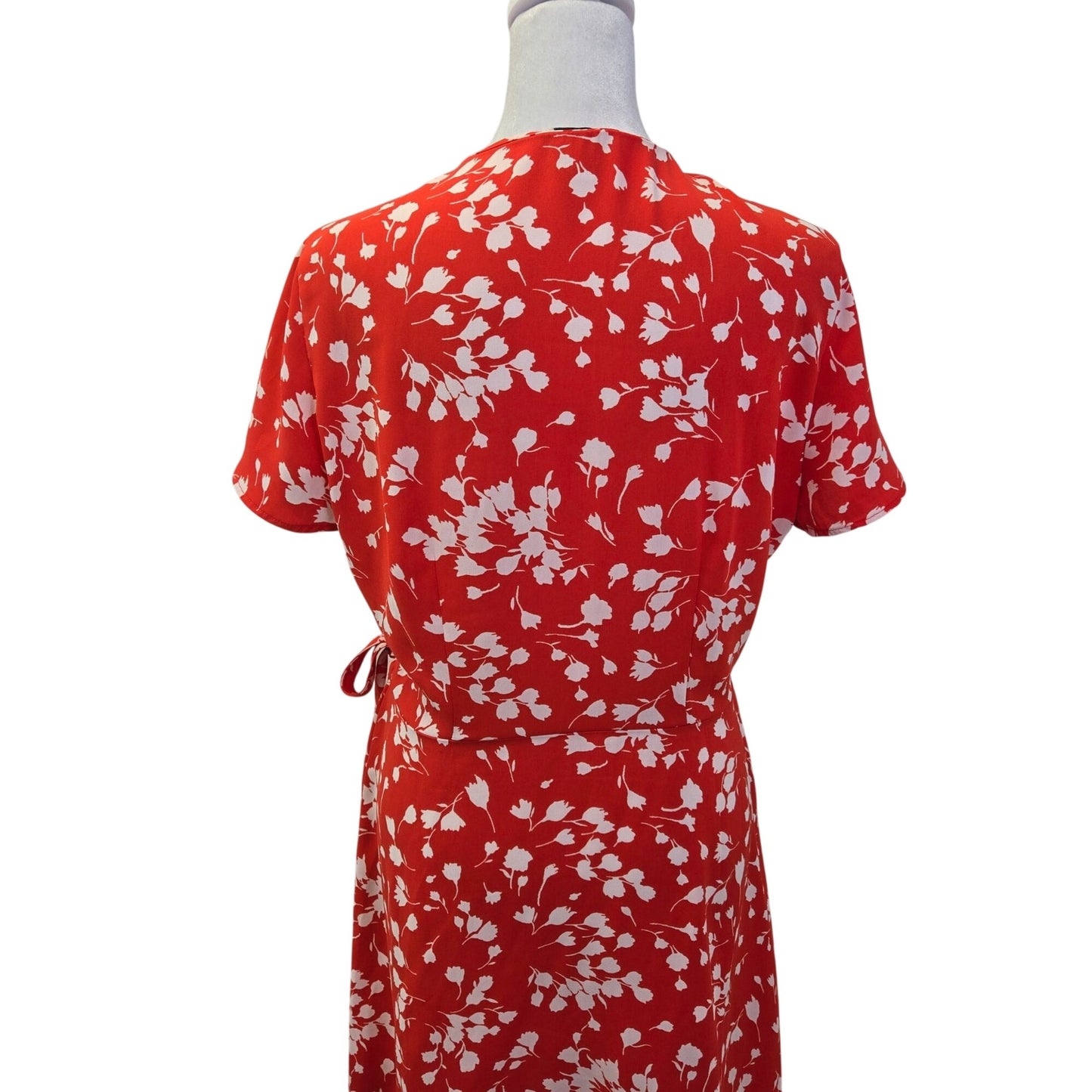 J. Crew Factory Floral Wrap Mini Dress Size 6