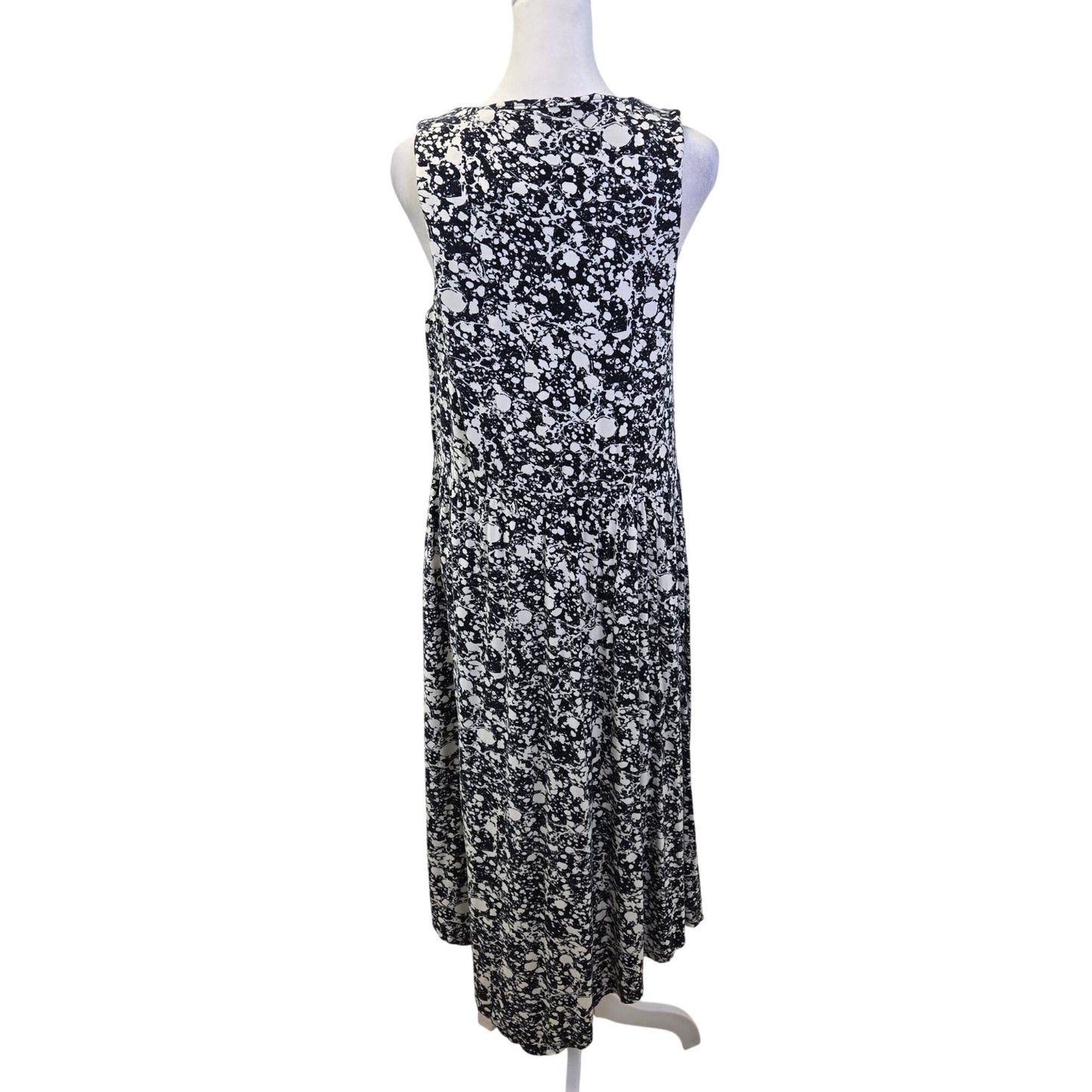 Soma Wknd (Weekend) Floral Sleeveless Midi Jersey Dress Size Large *No Belt*