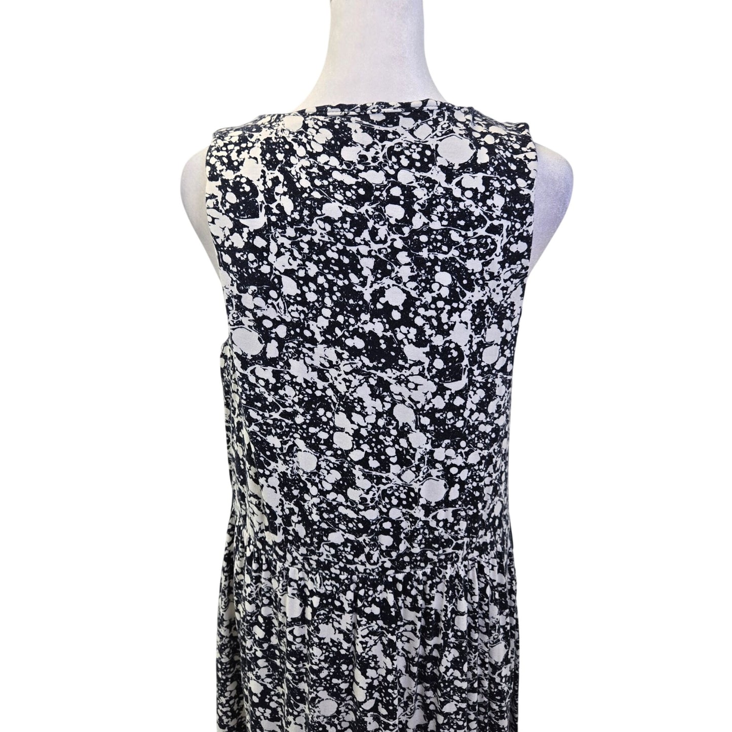 Soma Wknd (Weekend) Floral Sleeveless Midi Jersey Dress Size Large *No Belt*
