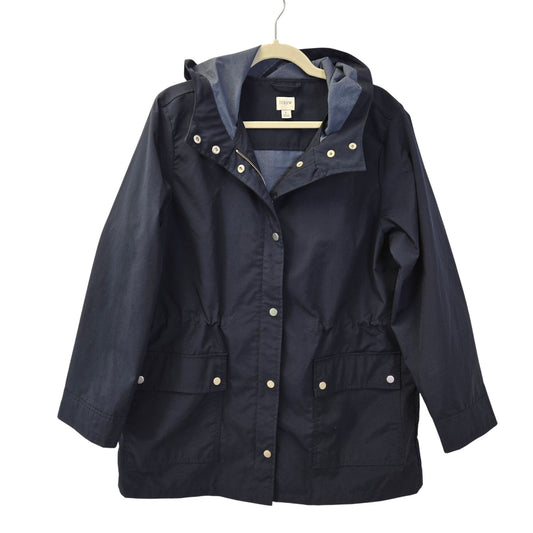 J. Crew Factory Utility Rain Field Jacket Size Large