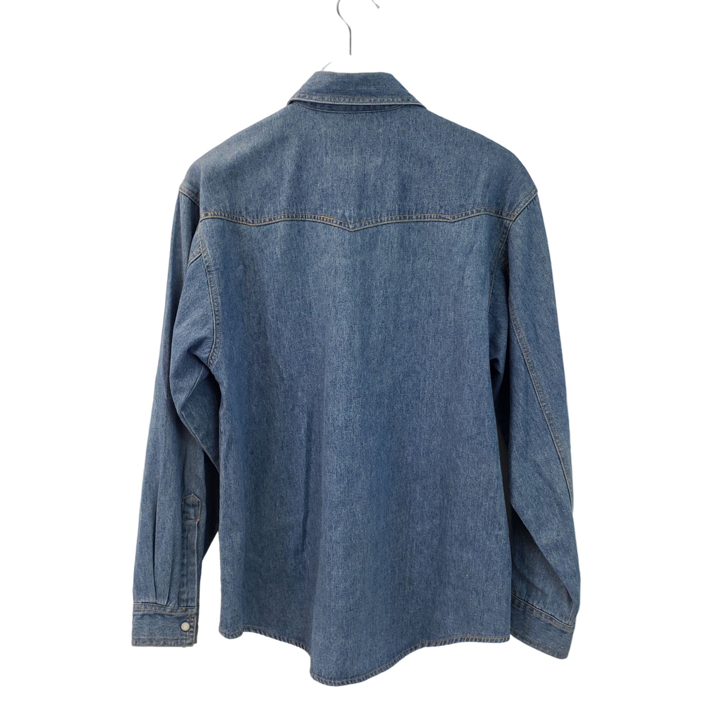 Harley-Davidson Denim Full Snap Front Western Style Shirt Size Small