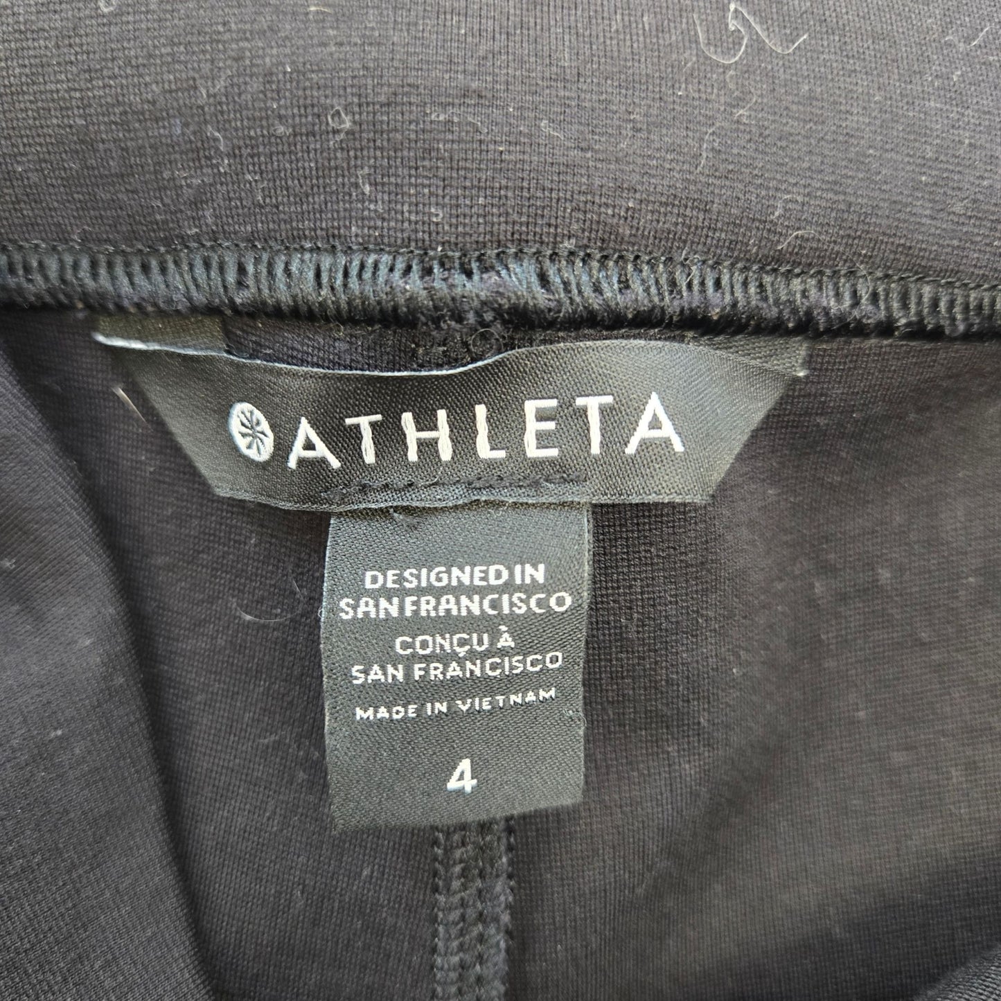 Athleta Eastbound Wide Leg Seamed Athleisure Pants Size 4