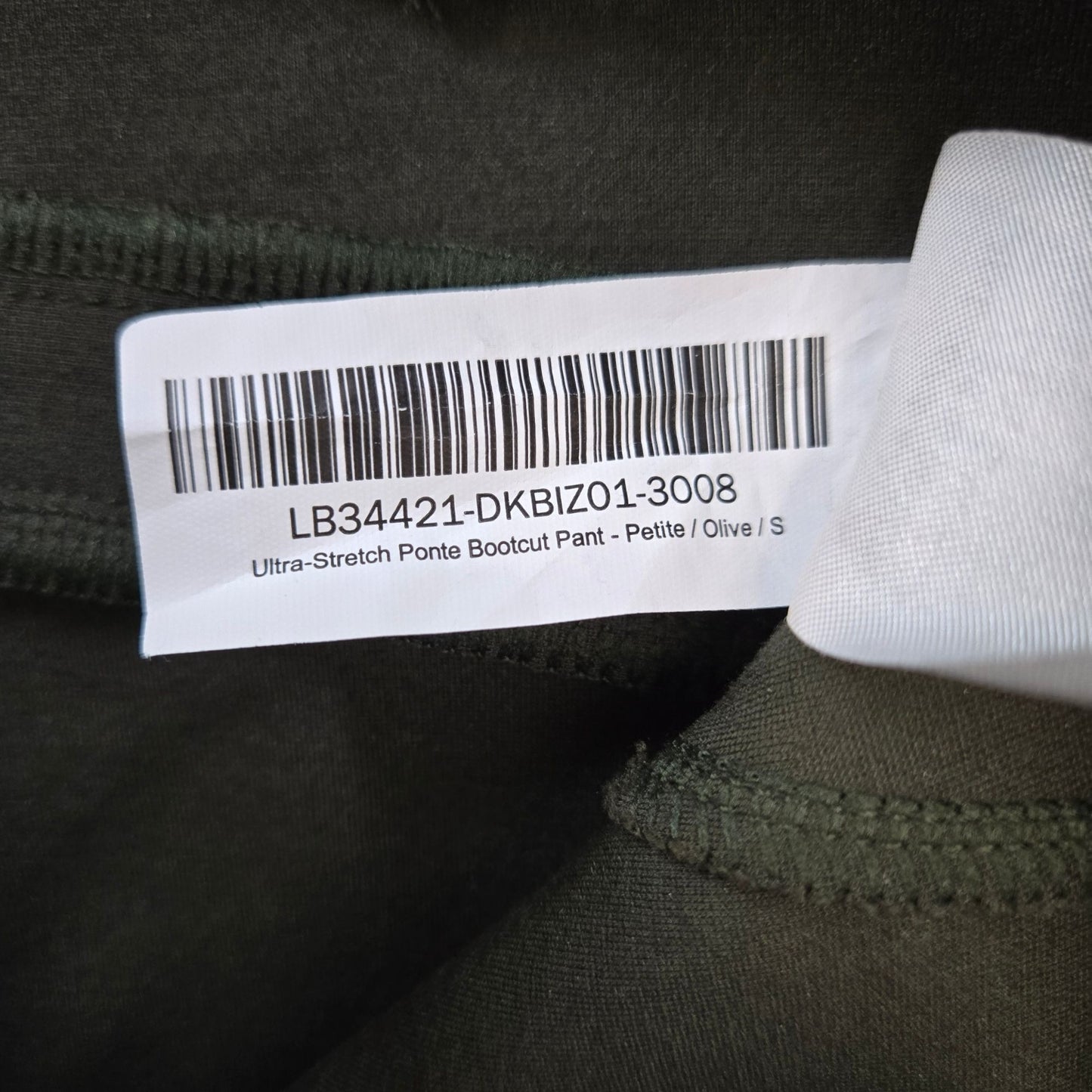 Quince Ultra Stretch Ponte Bootcut Pants Size Small