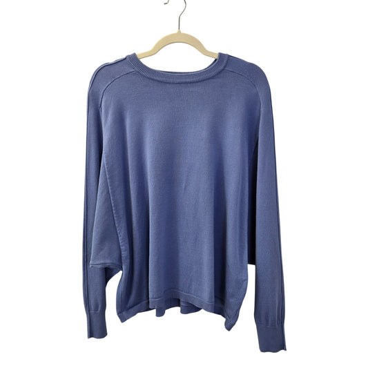 Adrianna Papell Viscose Blend Dolman Sleeve Crop Sweater Size XL
