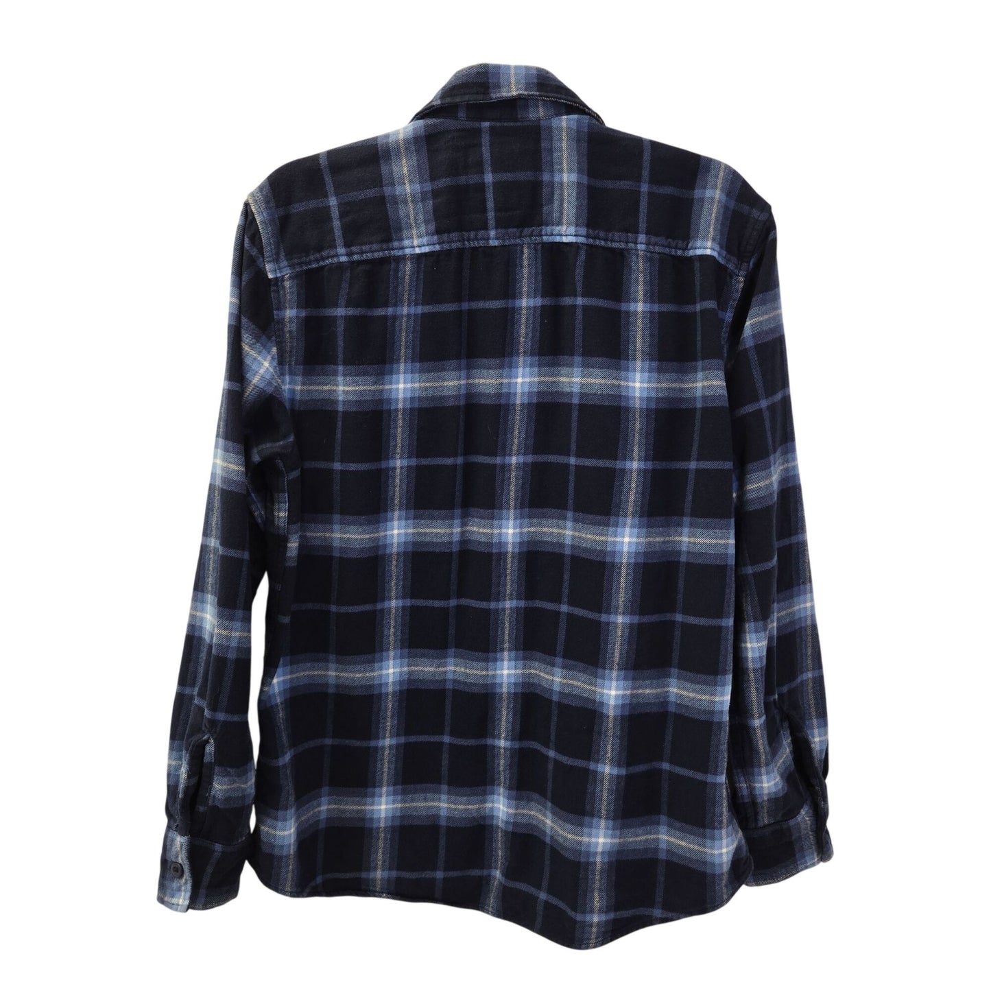 American Eagle Plaid Flannel Button Down Shirt Size Medium