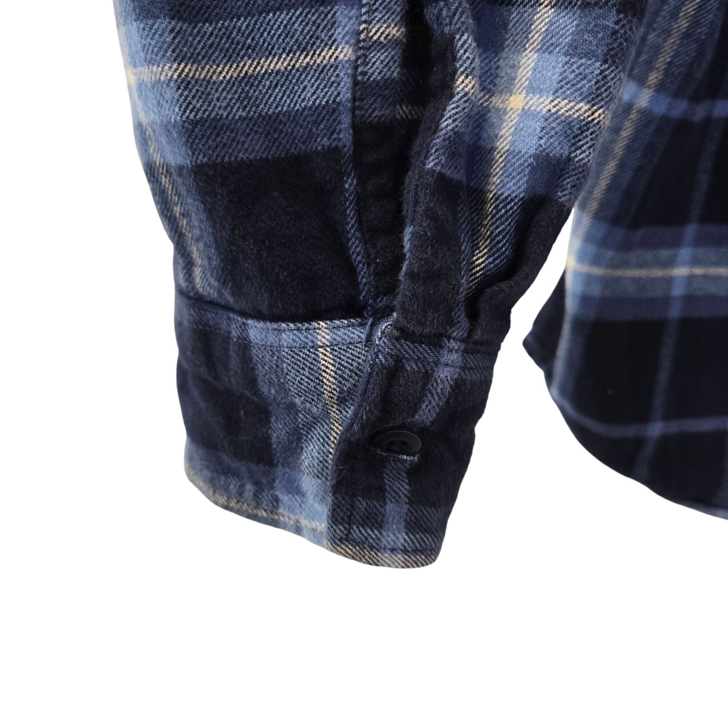 American Eagle Plaid Flannel Button Down Shirt Size Medium
