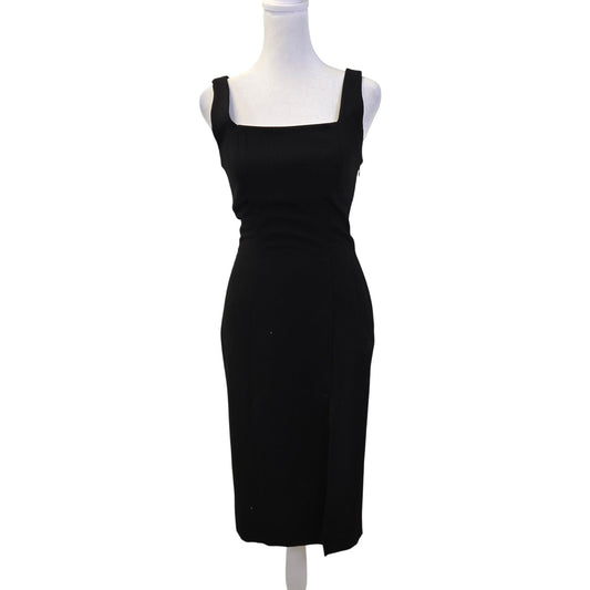 NWT Willow Little Black Midi Shift Dress Size XS