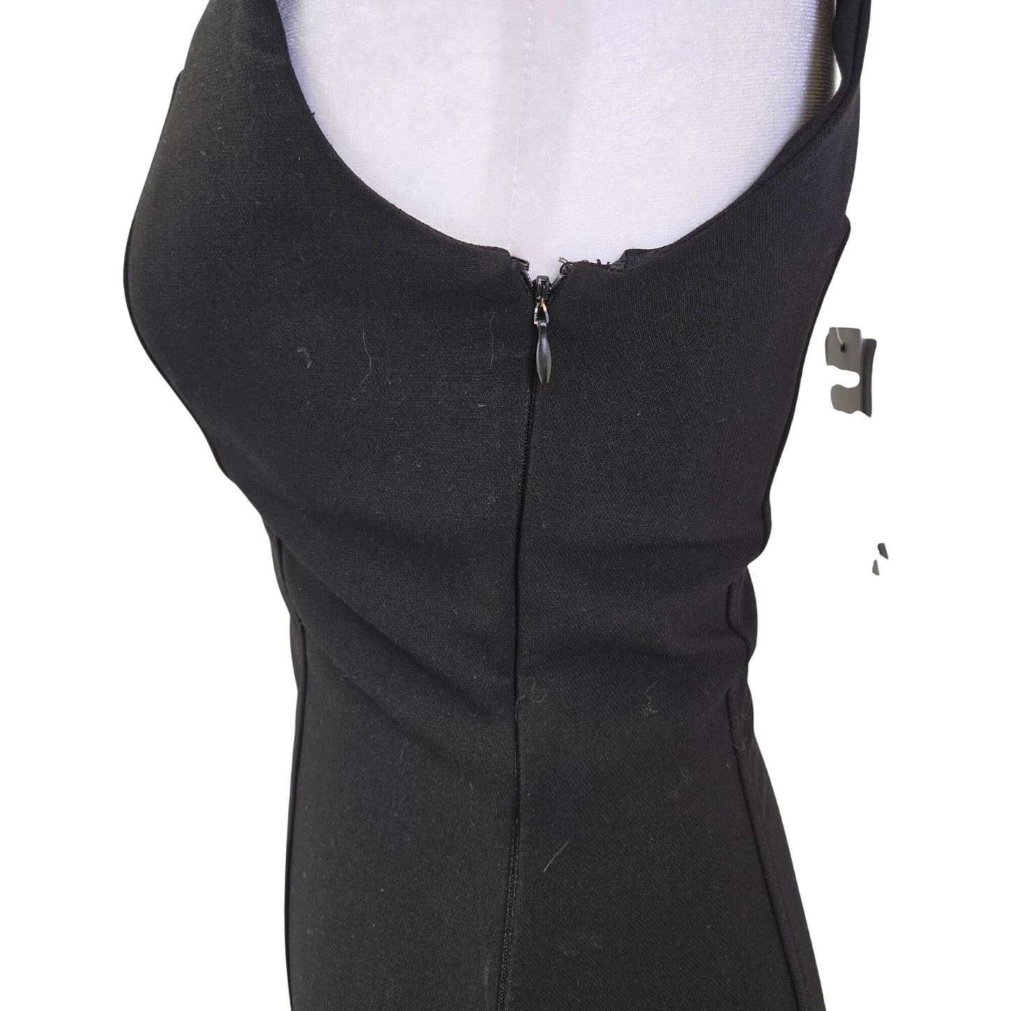 NWT Willow Little Black Midi Shift Dress Size XS