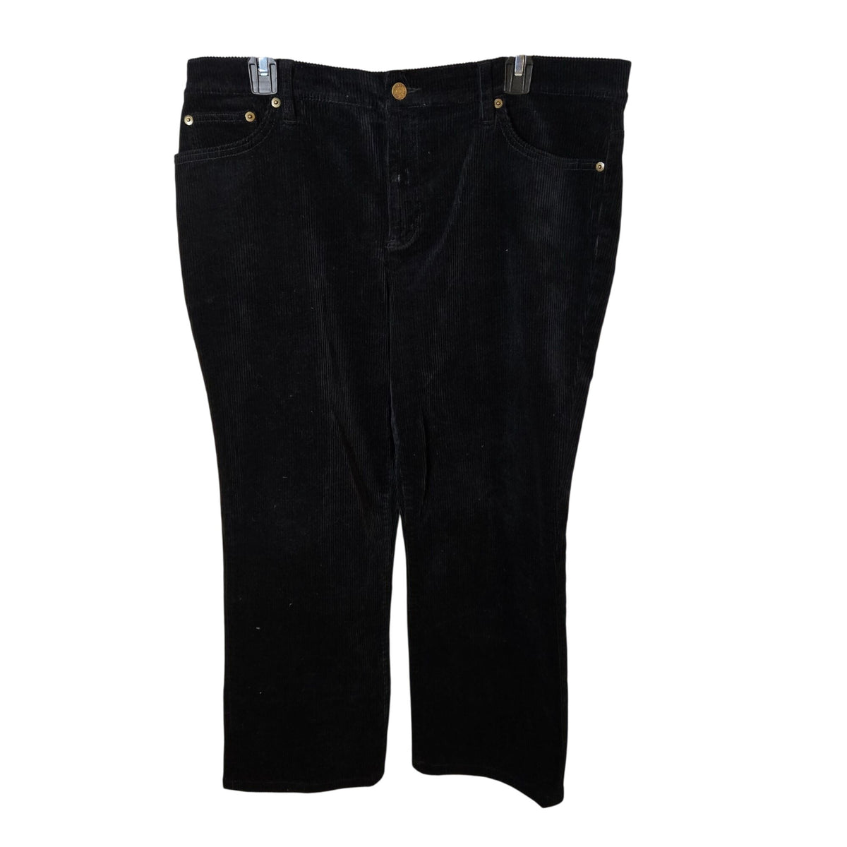 Lauren Ralph Lauren Classic Straight Corduroy Crop Pants Size 14