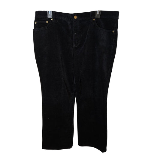 Lauren Ralph Lauren Classic Straight Corduroy Crop Pants Size 14