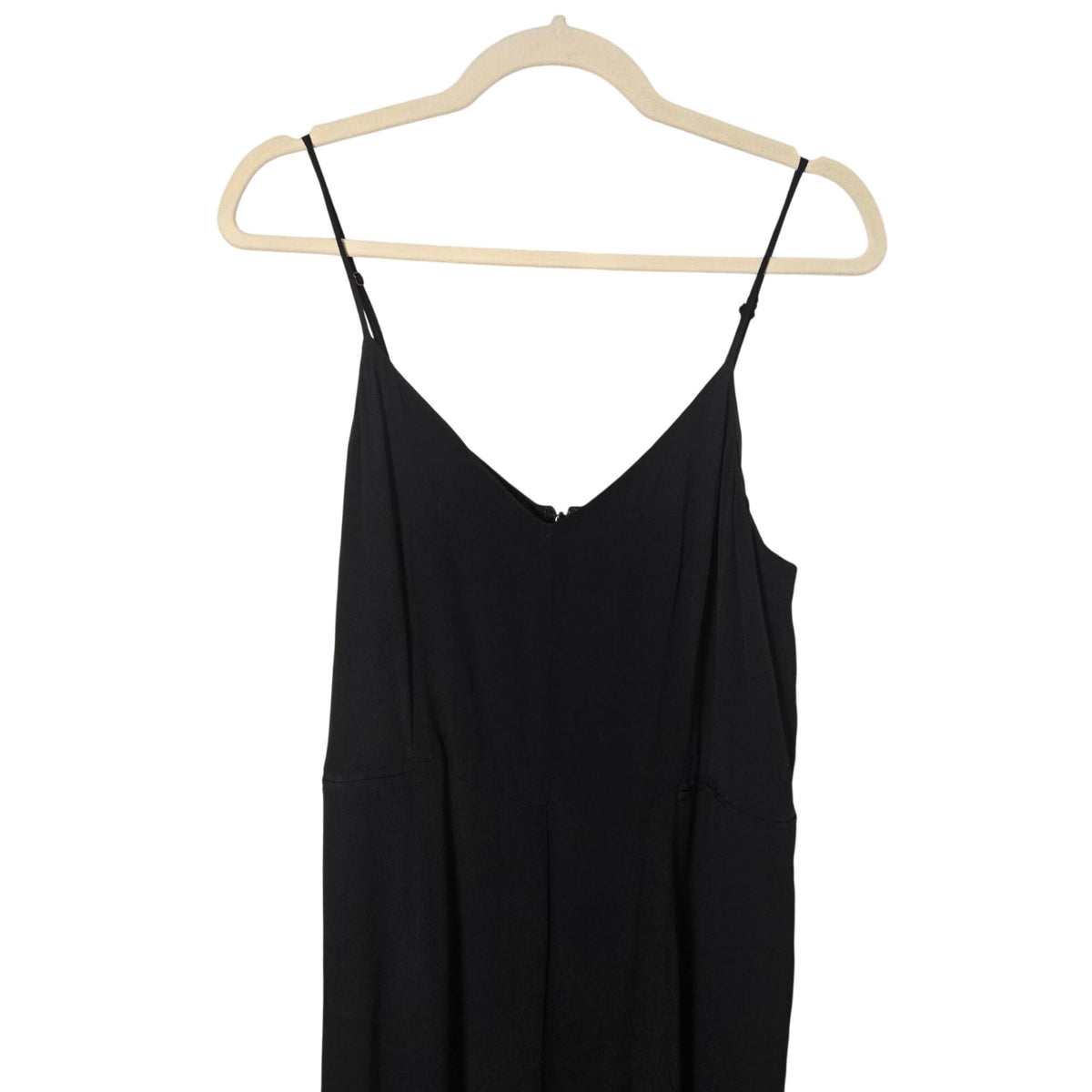 Anthropologie The Essential Jumpsuit 100% Viscose in Black Size 10