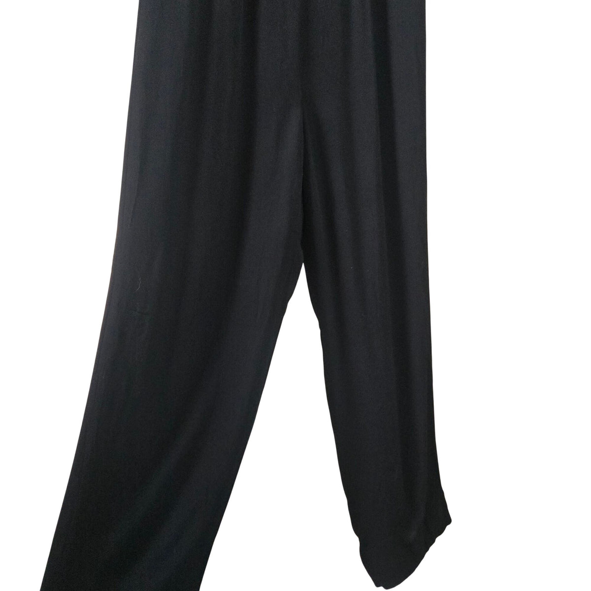 Anthropologie The Essential Jumpsuit 100% Viscose in Black Size 10