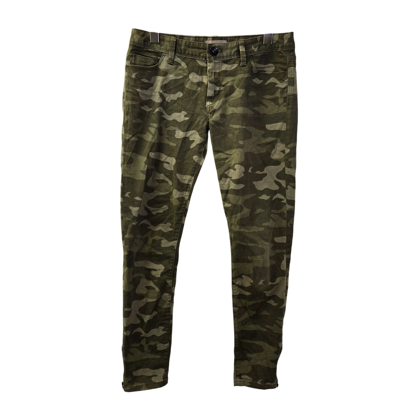 Banana Republic Heritage Fit Camouflage Zip Ankle Pants Size 27