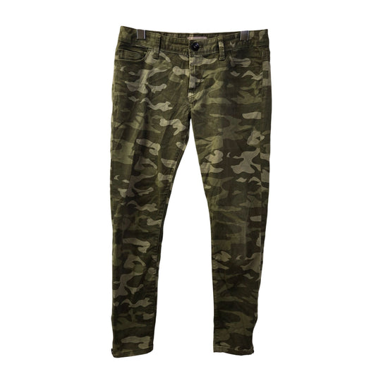 Banana Republic Heritage Fit Camouflage Zip Ankle Pants Size 27