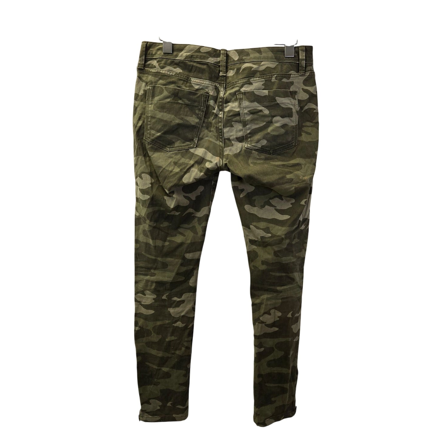 Banana Republic Heritage Fit Camouflage Zip Ankle Pants Size 27