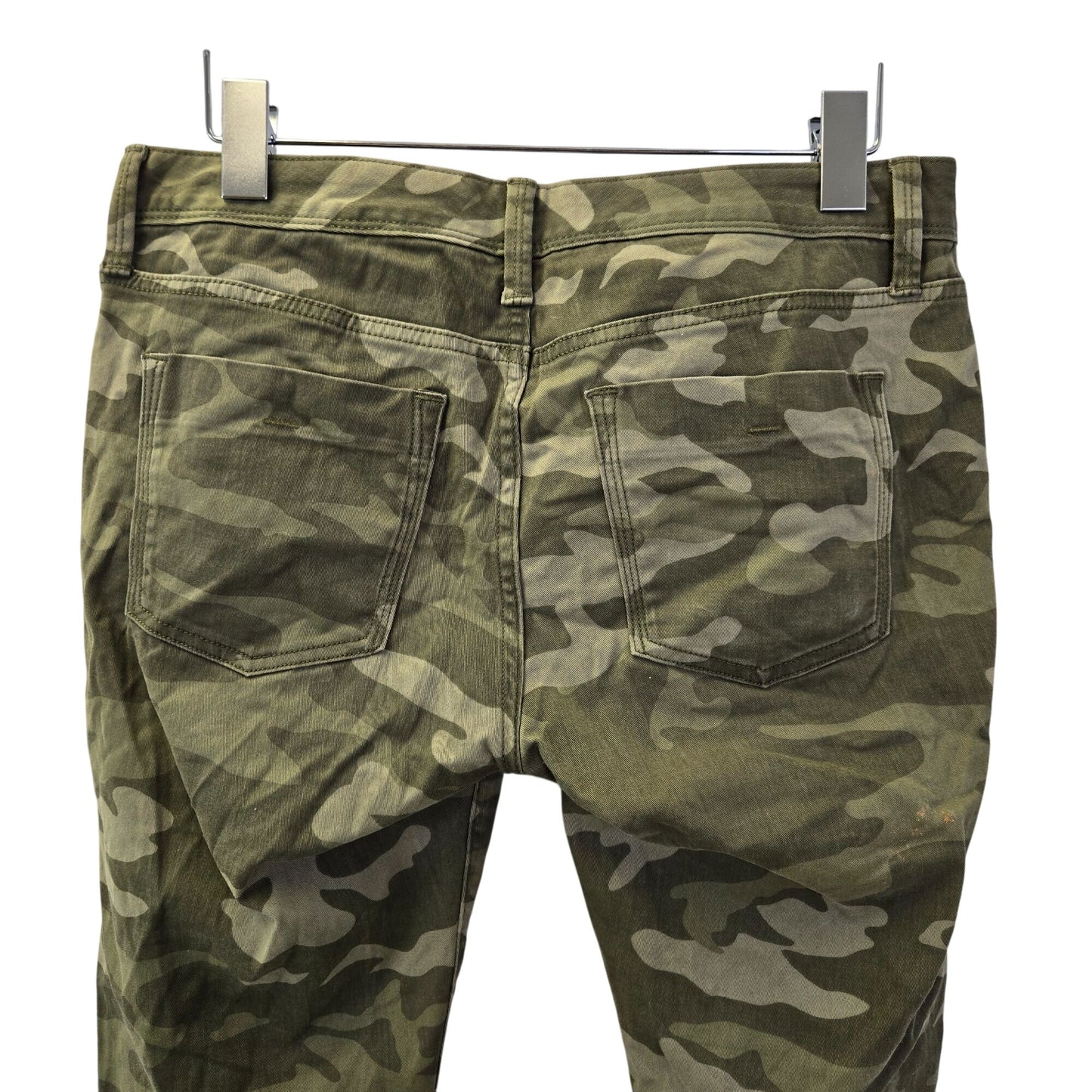 Banana Republic Heritage Fit Camouflage Zip Ankle Pants Size 27
