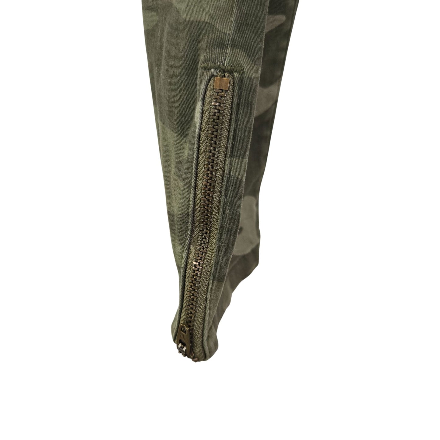 Banana Republic Heritage Fit Camouflage Zip Ankle Pants Size 27