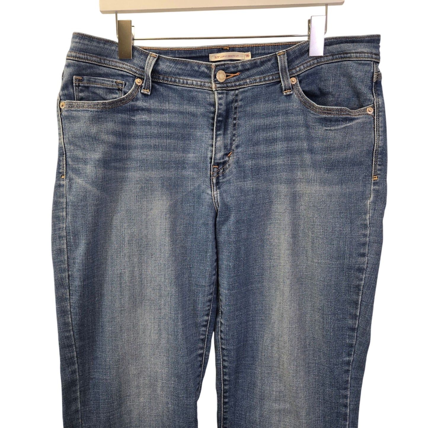 Levi's 529 Curvy Bootcut Jeans Size 16