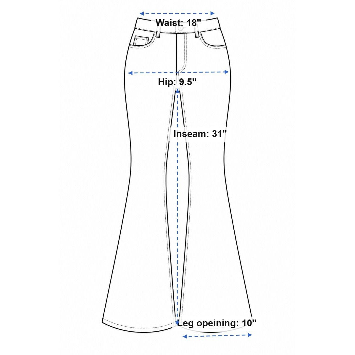 Levi's 529 Curvy Bootcut Jeans Size 16