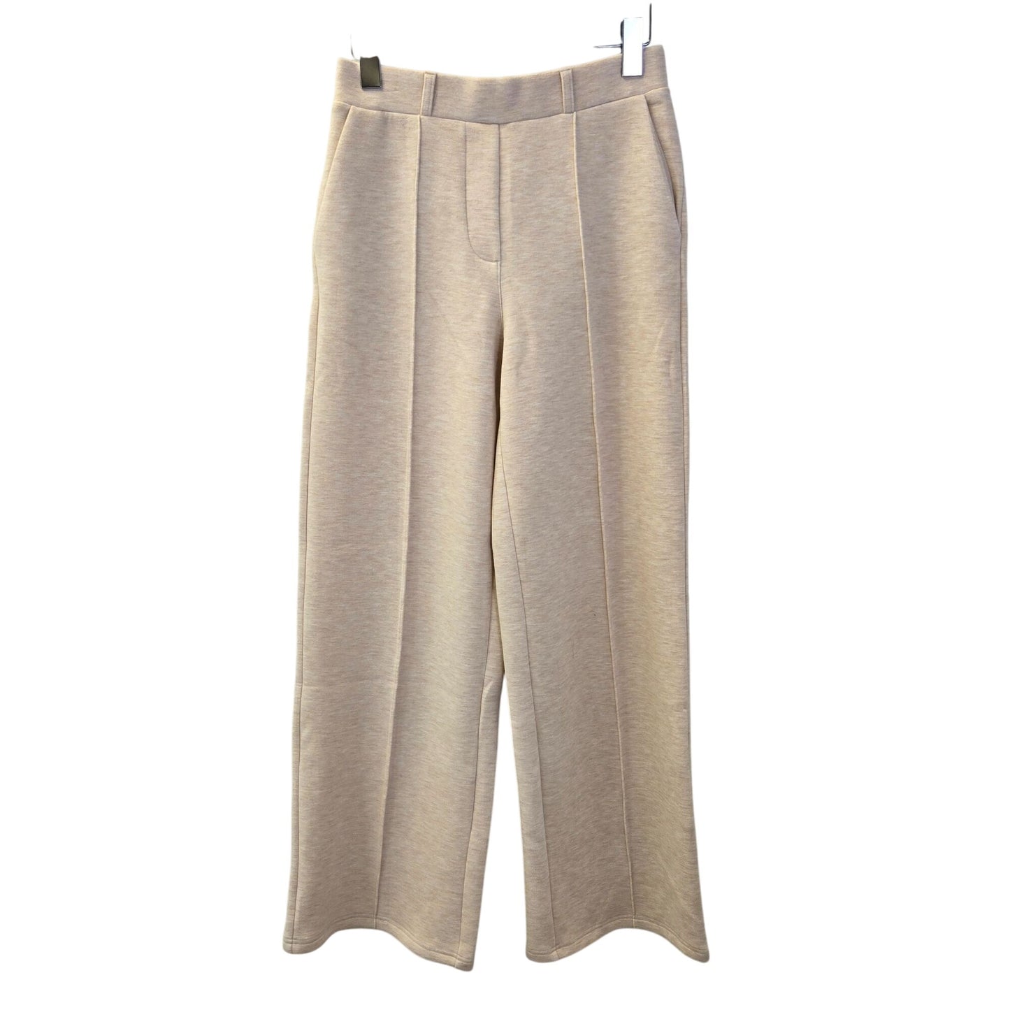 NWT OGL FuzzLuxe Wool Blend Wide Leg Seamed Pants Size Small